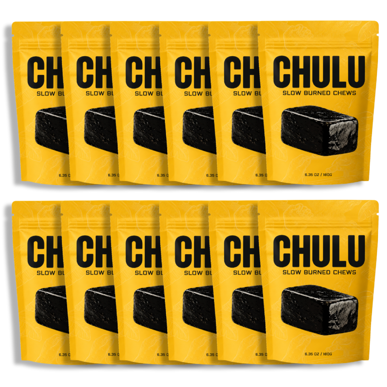 CHULU • Slow Burned Chews (Vault · 12)