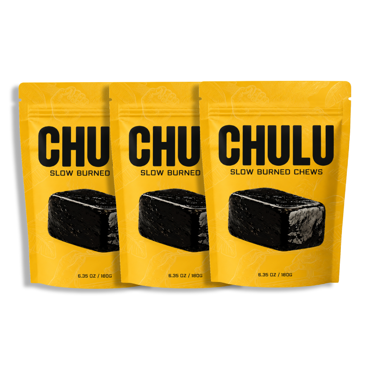 CHULU • Slow Burned Chews (3-Pack)